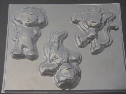 414sp Dorie and Friends Large Chocolate Candy Mold